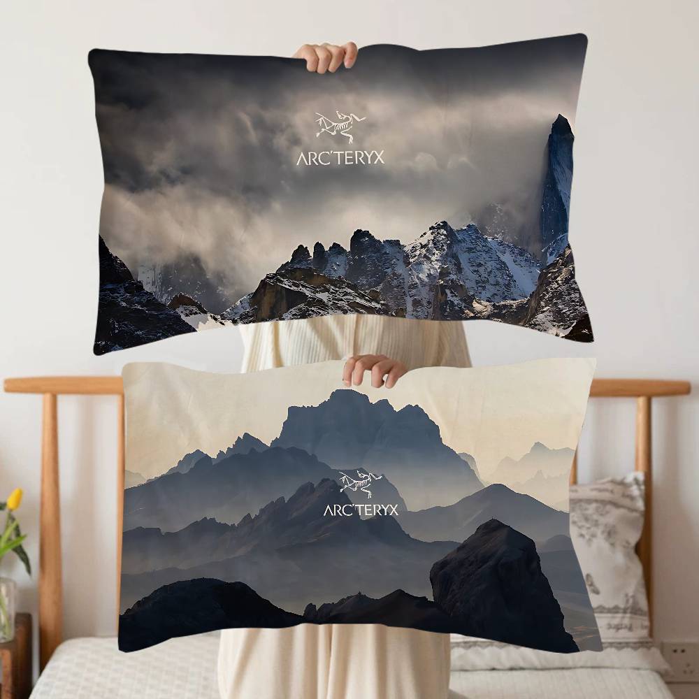 Home Security Logo - A-Arcteryxs LOGO Quick-Drying Polyester Pillowcase, Non-Slip,