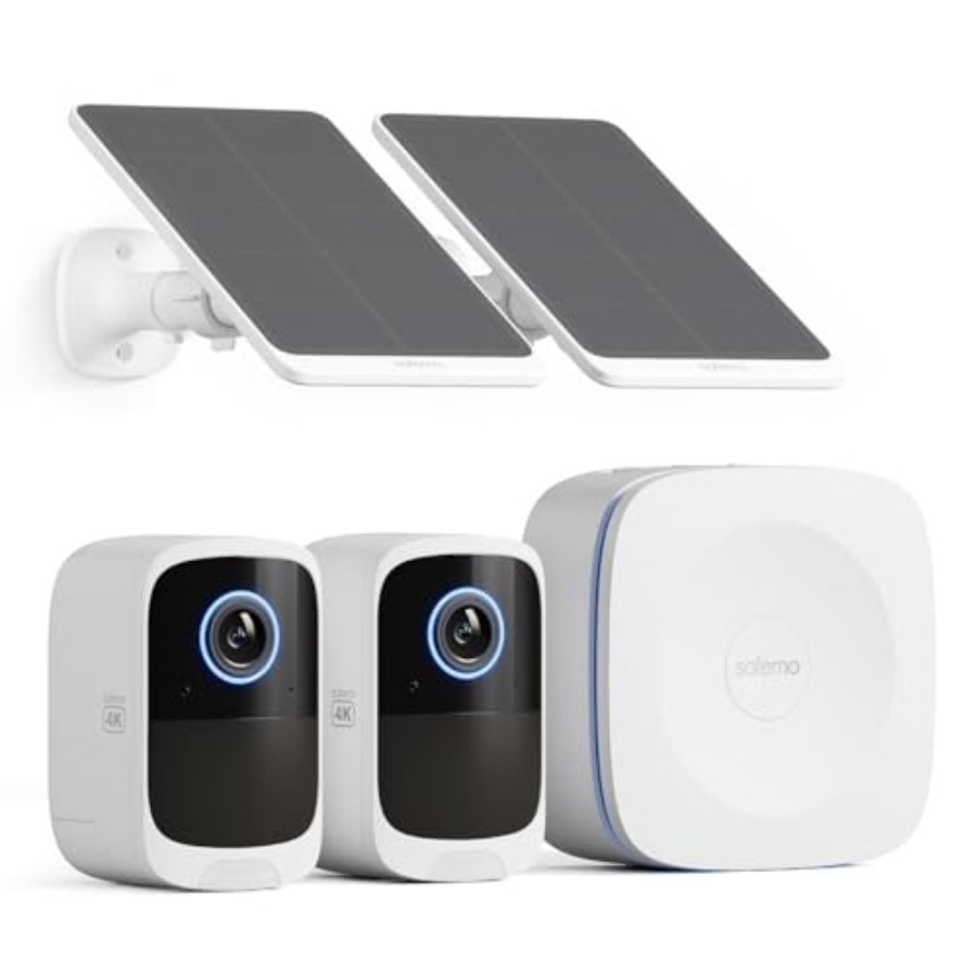 Home Security No Monthly Fee - Wireless 4K security cameras for outdoor/indoor