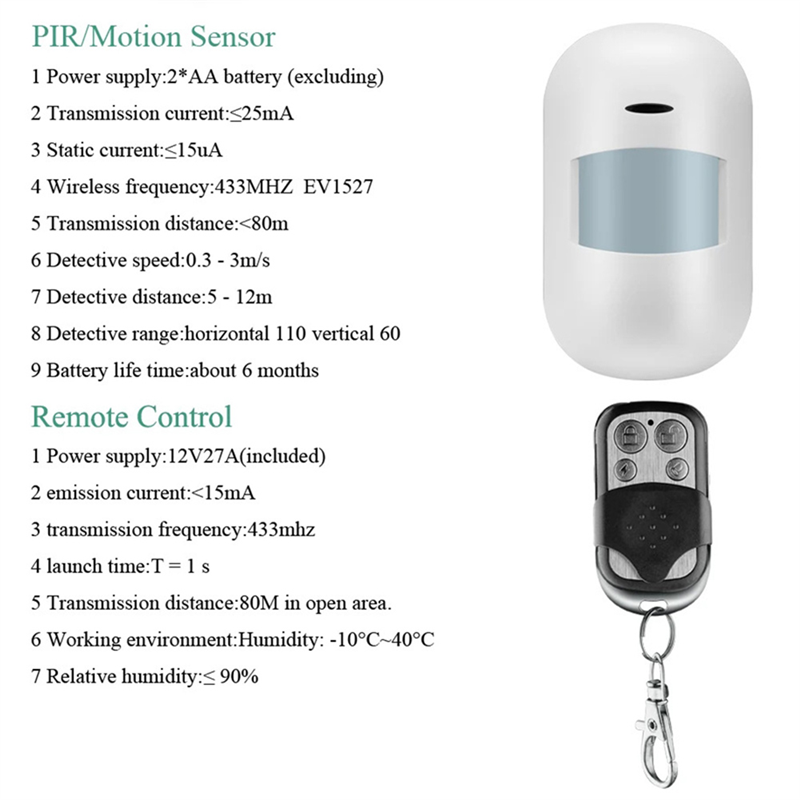 Home Security Alarm - JABS-Tuya Smart Home Security Alarm System