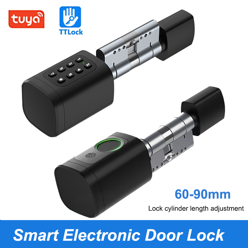 Door Lock Smart Keypad - Adjustable 5 Unlock Methods Tuya TTLock