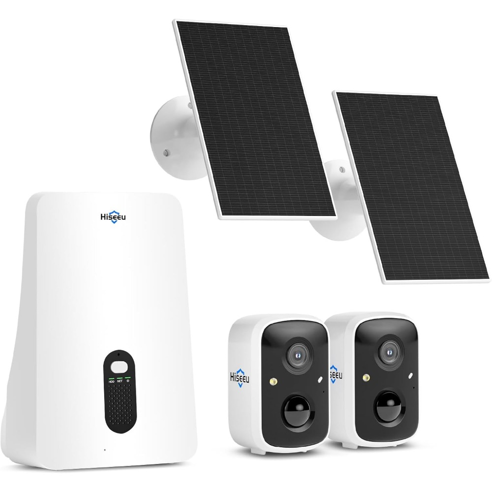 Home Security No Monthly Fee - security cameras wireless outdoor, 2 cam-kit,
