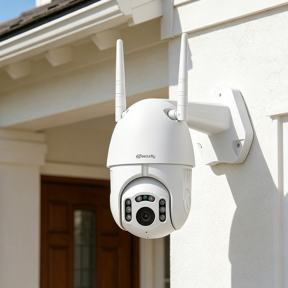 Home Yard Security Cameras - Outdoor 1080P Wireless PTZ Security Camera