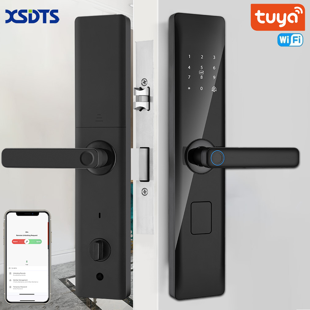 Door Lock Smart Keypad - Tuya Smart Lock Wirelss With Fingerprint