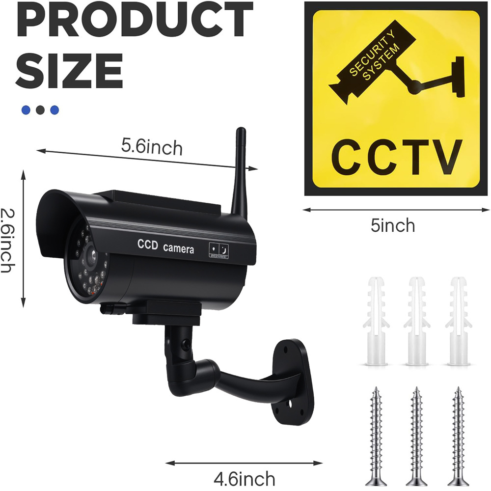 Mini Solar Powered Waterproof  – Home Yard Security Cameras recenzja i cena