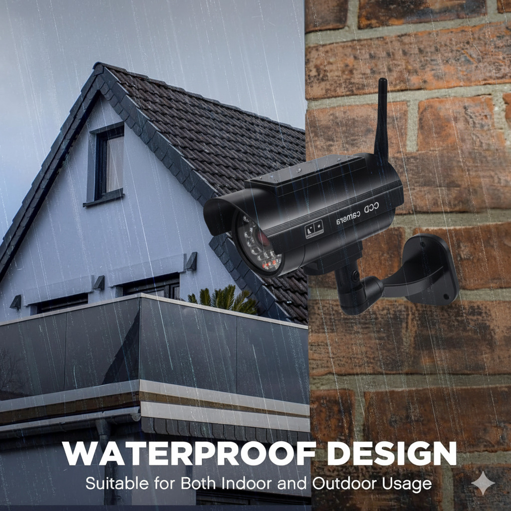 Mini Solar Powered Waterproof  – Home Yard Security Cameras recenzja i cena