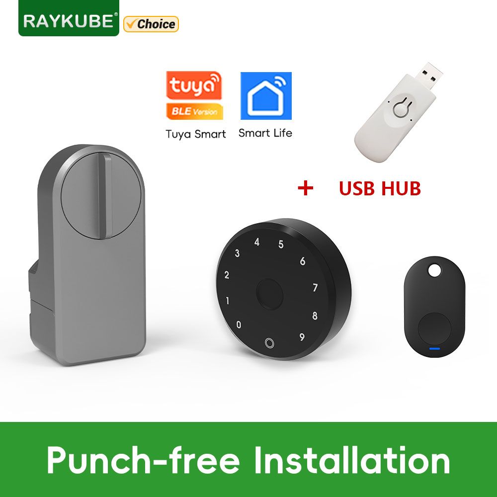 RAYKUBE A1 Pro Tuya BEL Smart  – Door Lock Smart Keypad recenzja i cena