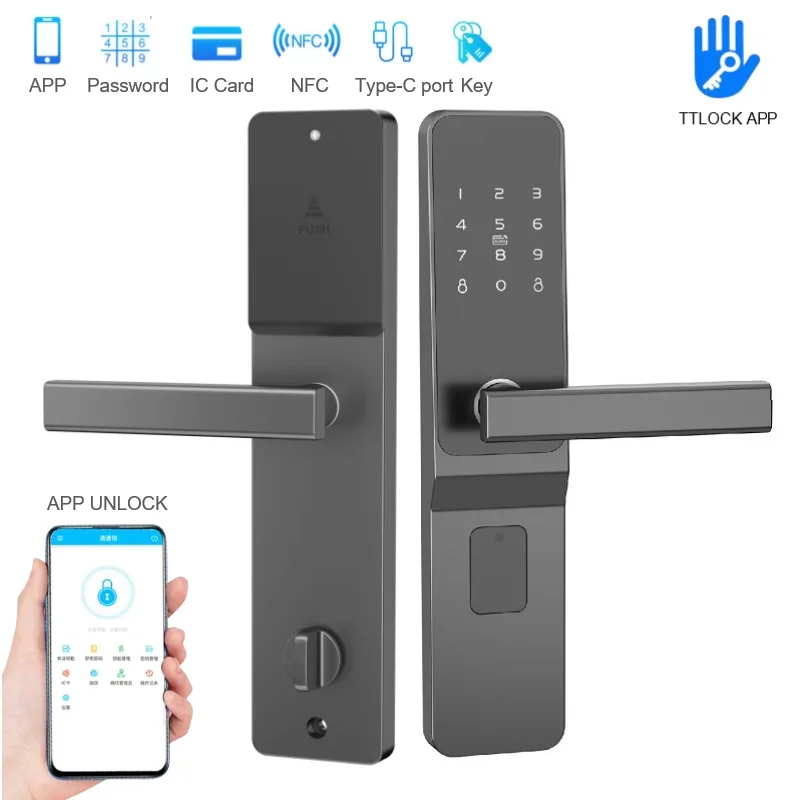TTlock Hotel Lock Smart Door L – Door Lock Smart Keypad recenzja i cena