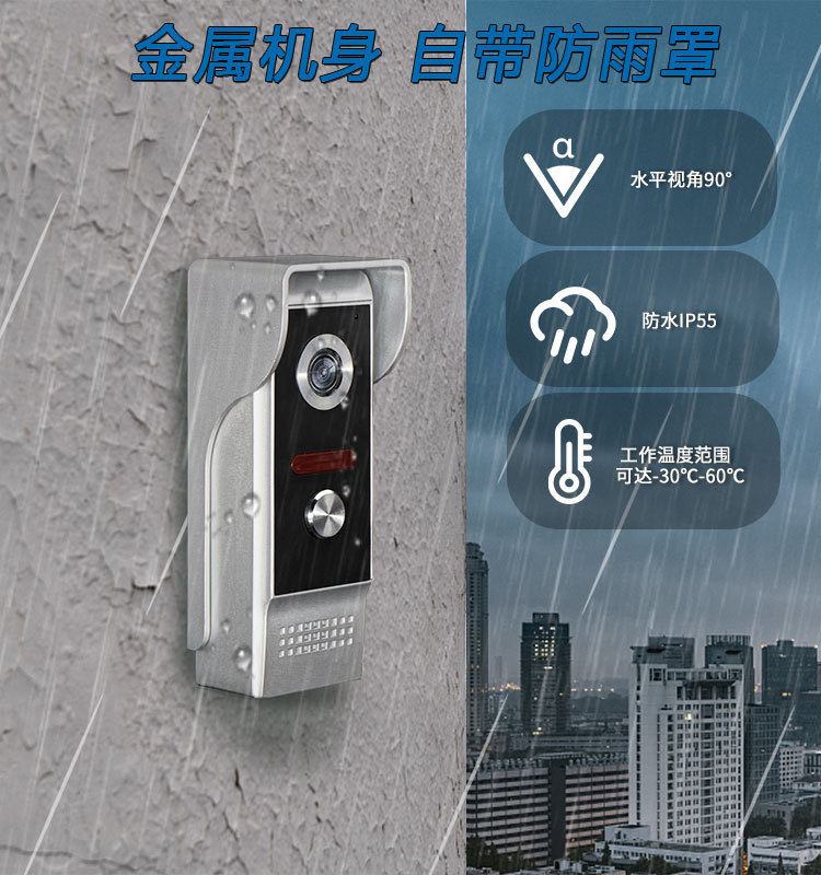 4.3Inch  TFT Monitor  4 Wired  – Peephole Camera Viewer recenzja i cena