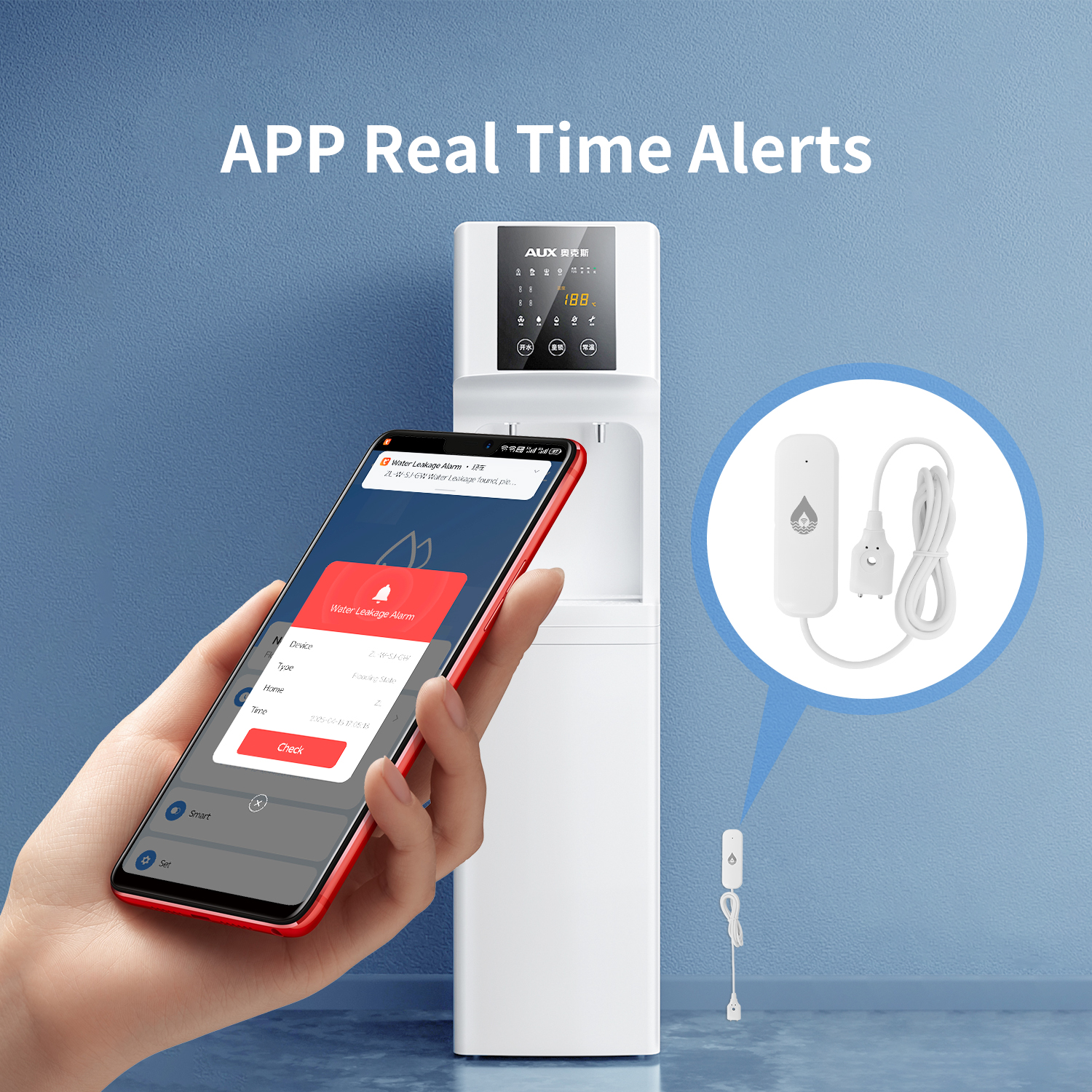 Tuya WiFi/Zigbee Water Leak Se – Home Security And Monitoring recenzja i cena