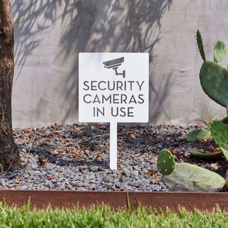 Security Camera Yard Sign - Mo – Home Yard Security Cameras recenzja i cena