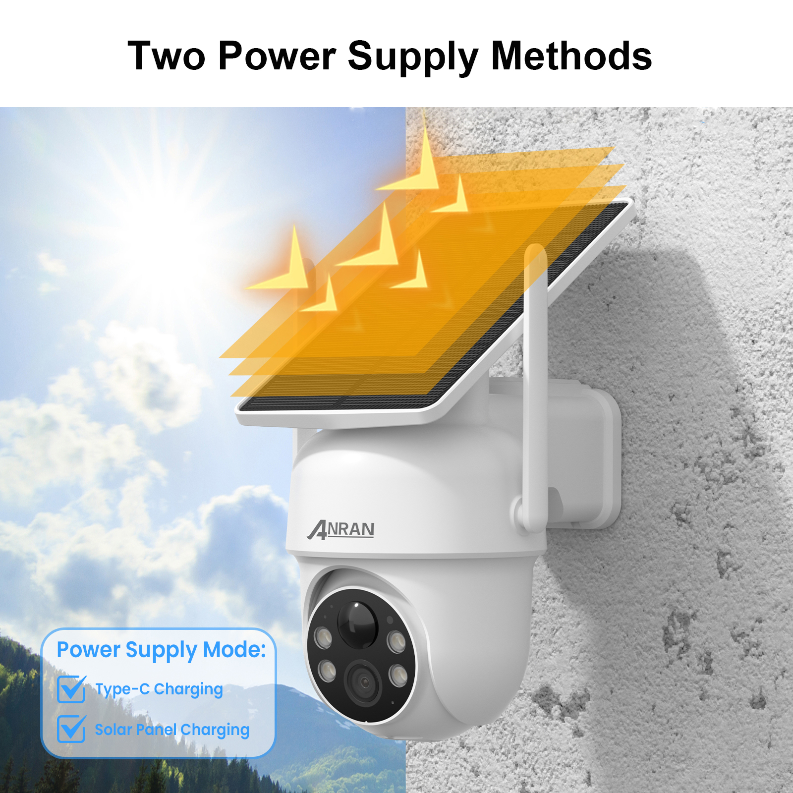 ANRAN 2K 3/5MP Solar Camera 2. – Home Security Eufy recenzja i cena