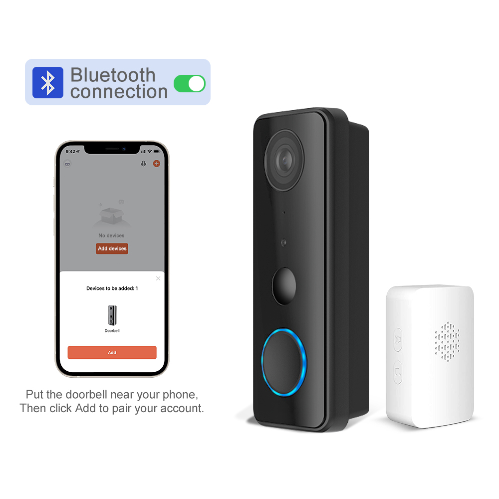2MP 1080P Tuya APP Bluetooth   – Peephole Camera Viewer recenzja i cena