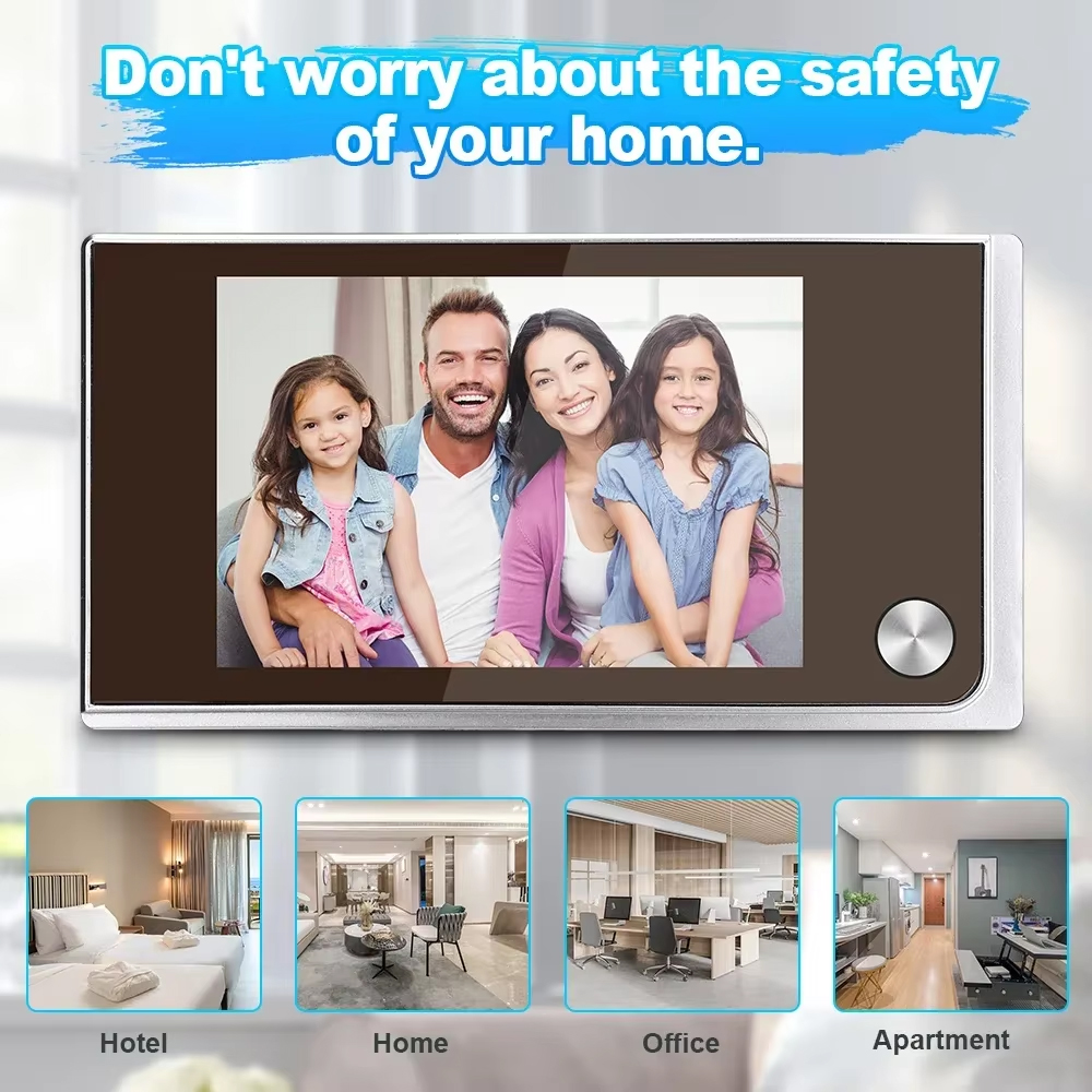 Hollarm 3.5 Inch Wireless Door – Peephole Camera Viewer recenzja i cena