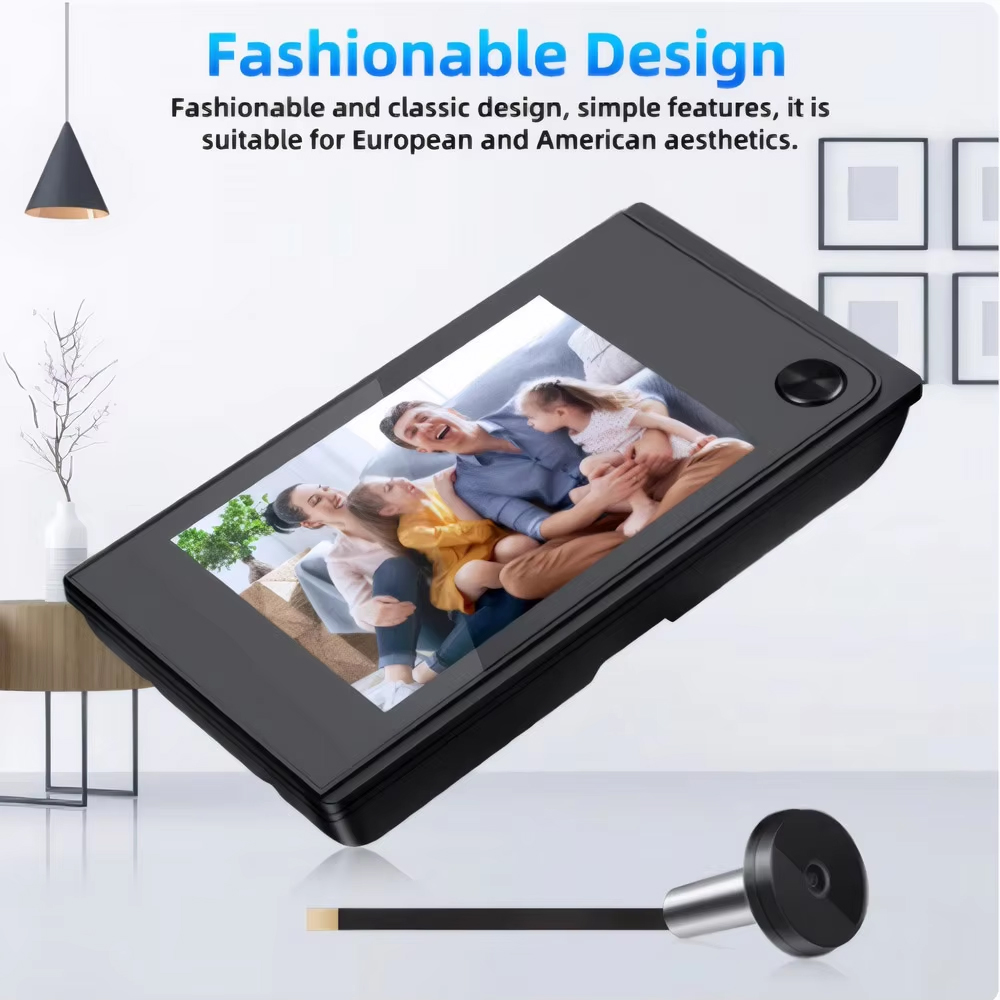 Hollarm 3.5 Inch Wireless Door – Peephole Camera Viewer recenzja i cena