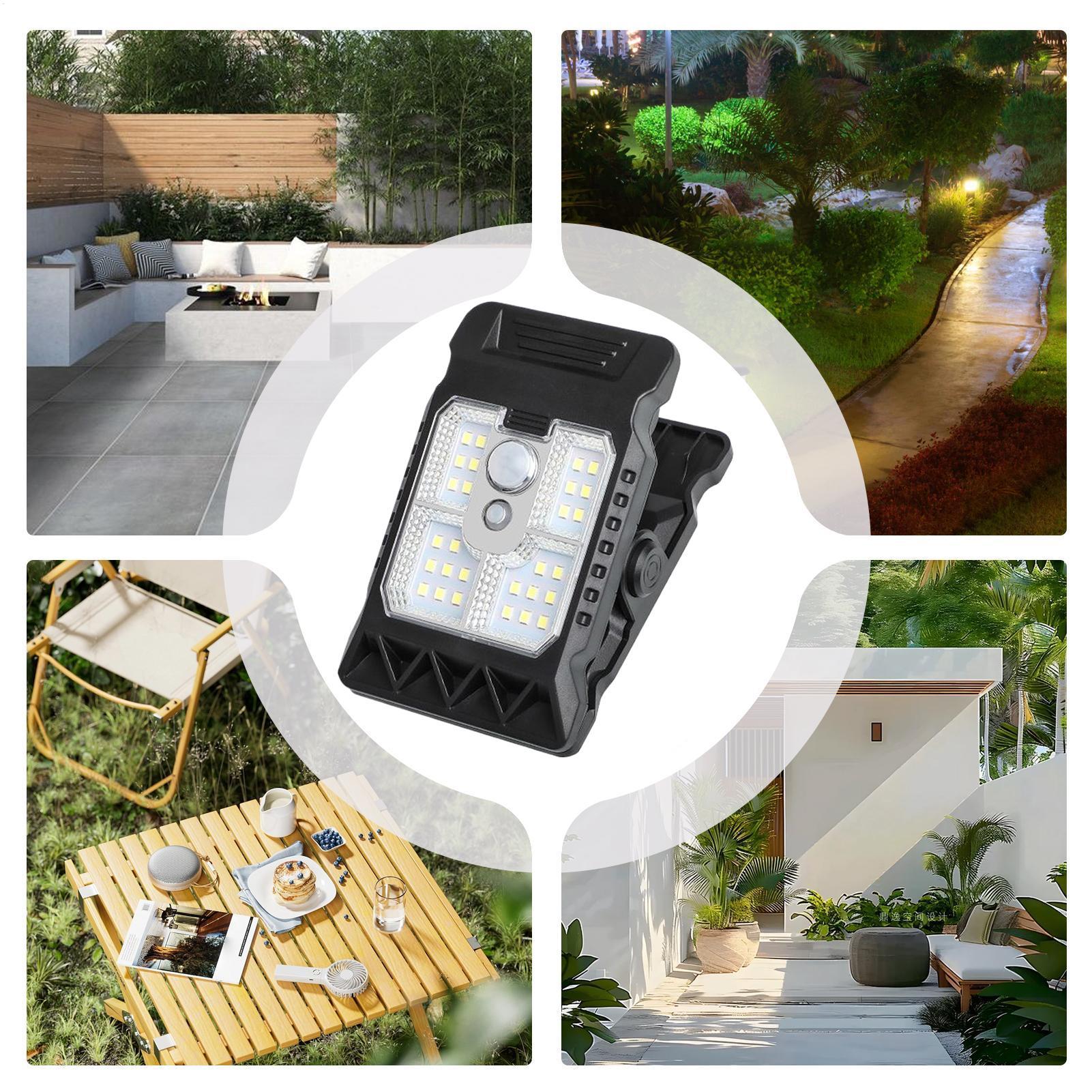 Waterproof Solar Clip Lighting – Home Security Lights Outdoors recenzja i cena