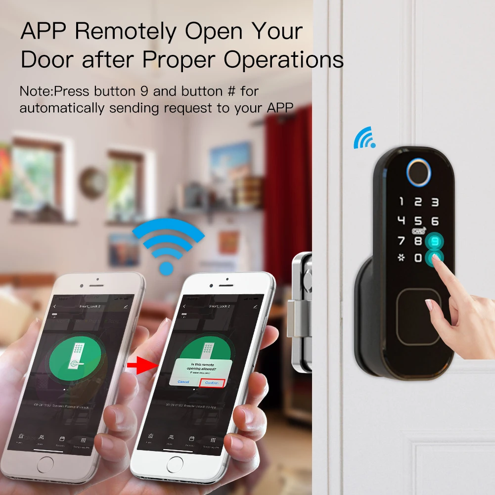 MOES WiFi Tuya Smart Lock Door – Door Lock Smart Keypad recenzja i cena