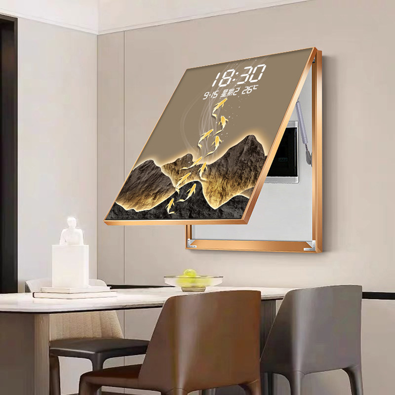 Elegant Light Numbers Wall Clo – Home Security Number recenzja i cena