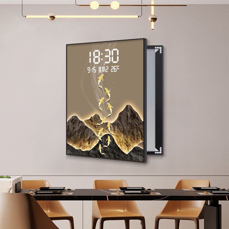 Elegant Light Numbers Wall Clo – Home Security Number recenzja i cena