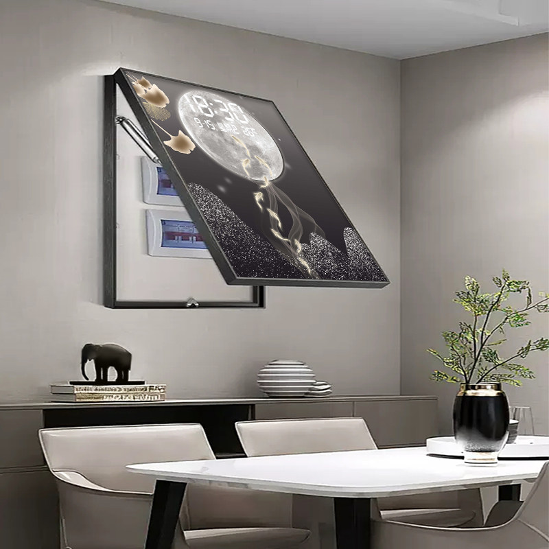 Elegant Light Numbers Wall Clo – Home Security Number recenzja i cena