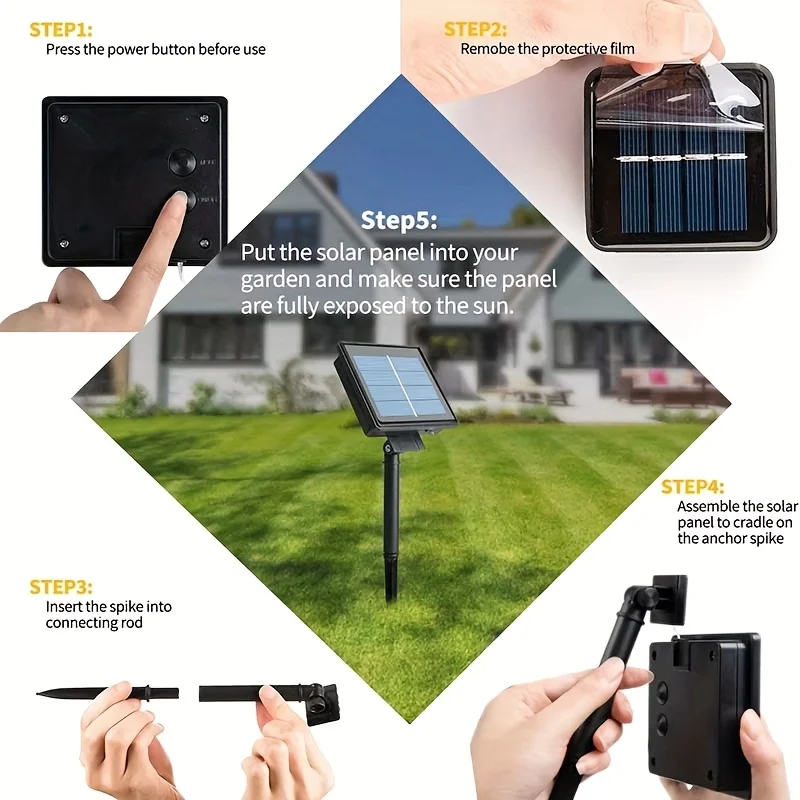 LED String Lights Garden Outdo – Solar Security Light recenzja i cena