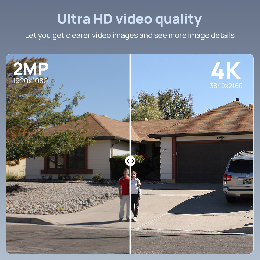 VIKYLIN 8MP 5X Zoom Bullet IP  – Home Security Lights Outdoors recenzja i cena