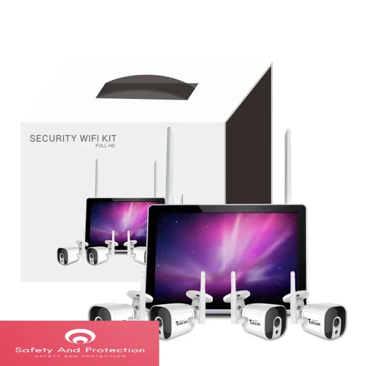 TUYA Smart Wi-Fi 4CH NVR Kit 1 – Home Security Wireless Cameras recenzja i cena