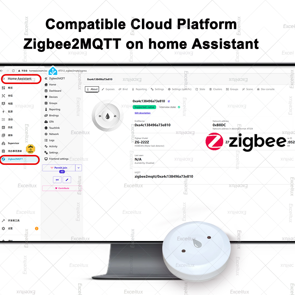 Zigbee Water Detector Leakage  – Home Security And Monitoring recenzja i cena