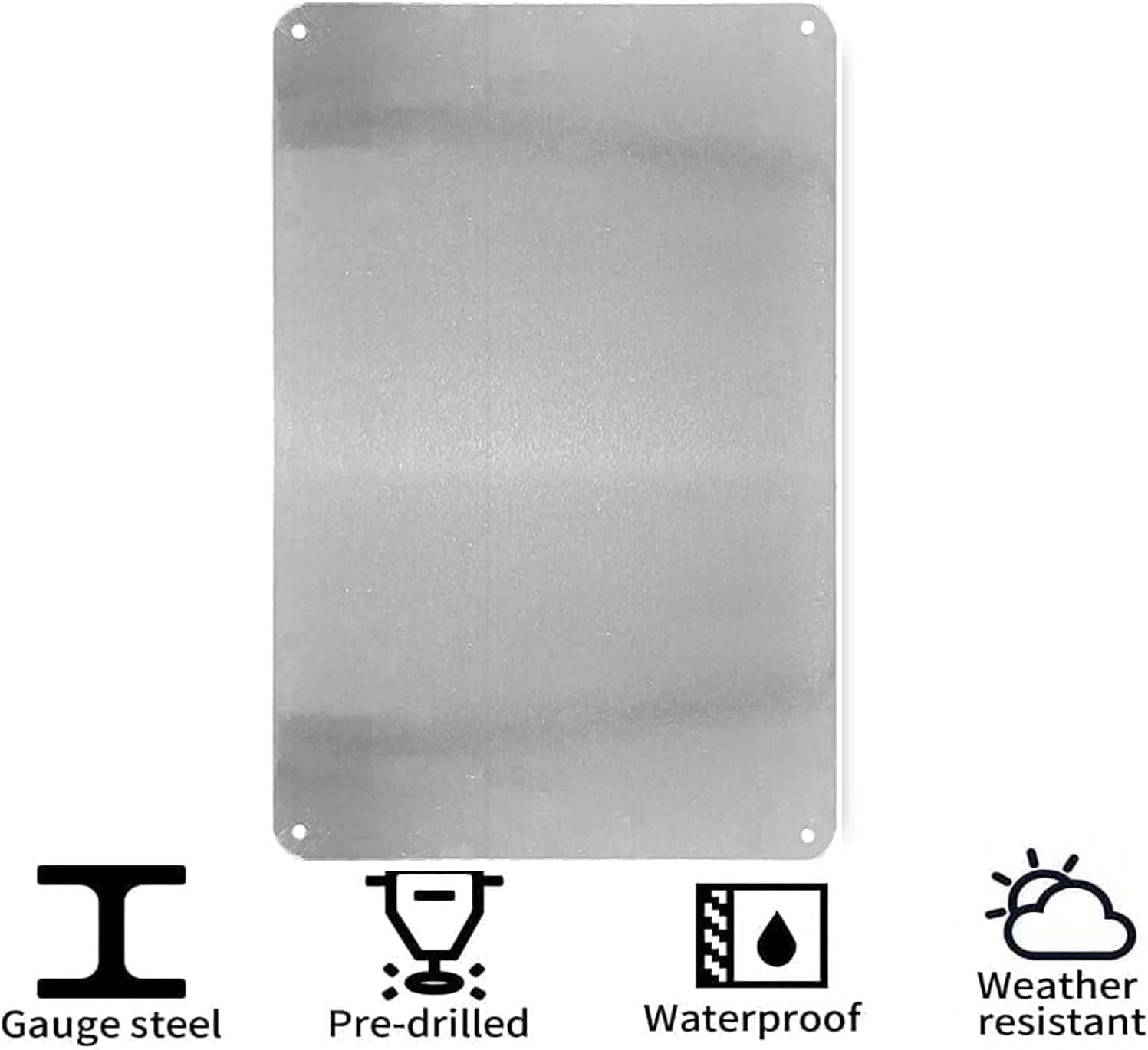 HD Metal Tin Sign Smile You're – Home Yard Security Cameras recenzja i cena