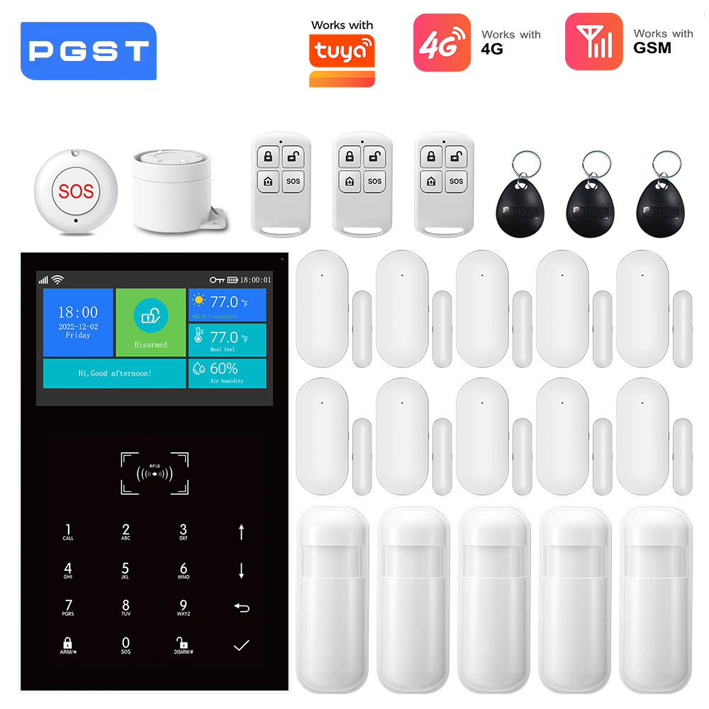 Smart Home Alarm System 2.4G W – Home Security No Monthly Fee recenzja i cena