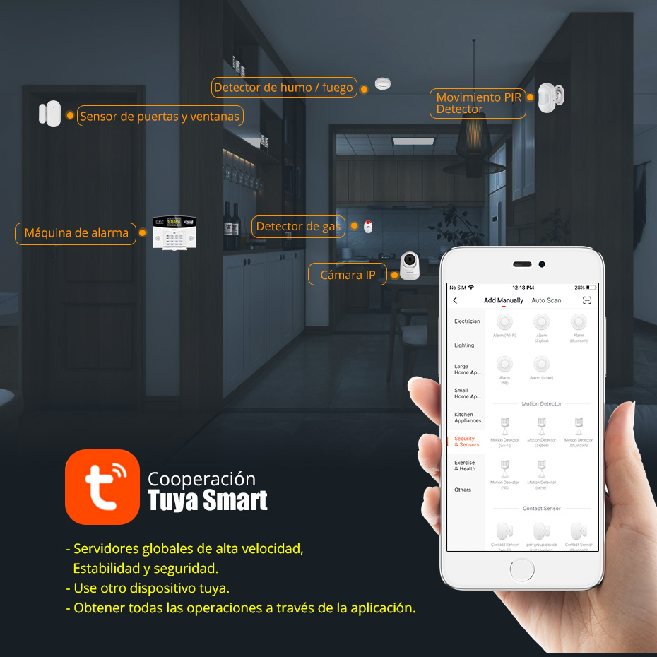 Fuers Tuya Smart Alarm System  – Home Security Number recenzja i cena