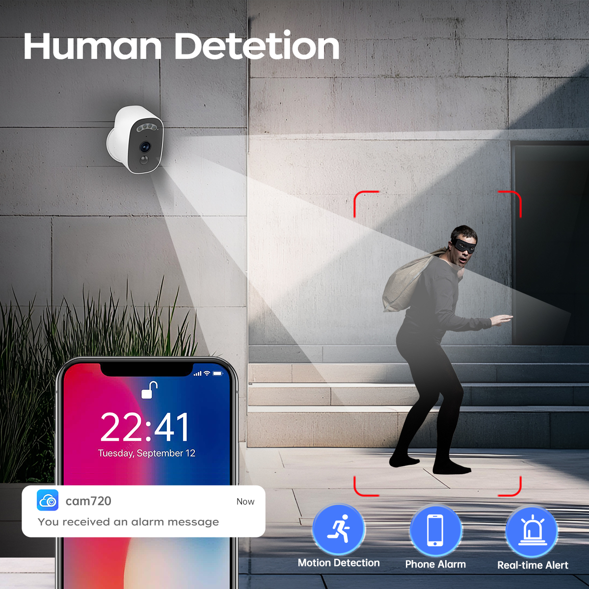 Jooan 3K HD Solar Security Cam – Home Security Wireless Cameras recenzja i cena