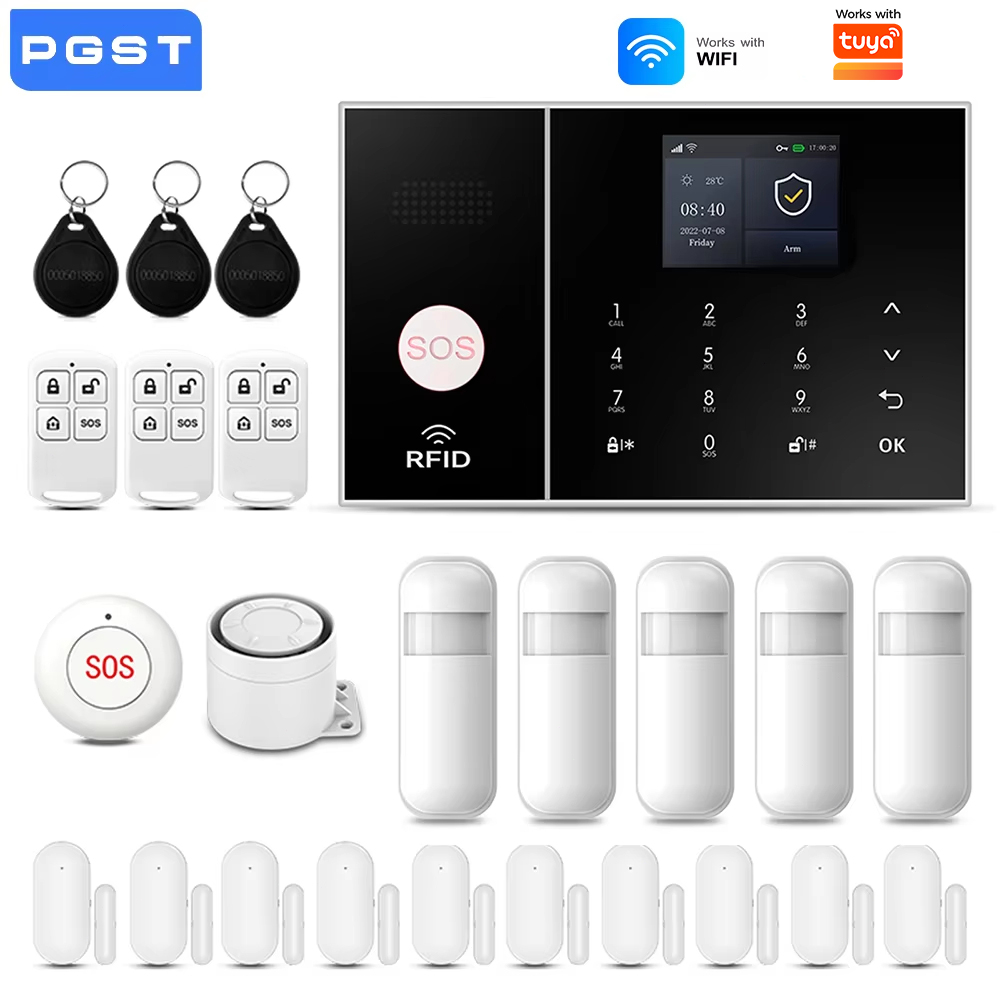Wireless Alarm System 2.4GWiFi – Home Security No Monthly Fee recenzja i cena
