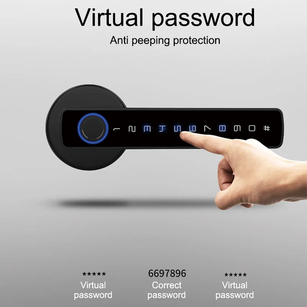 TYSH Tuya Smart Automatic Secu – Door Lock Smart Keypad recenzja i cena