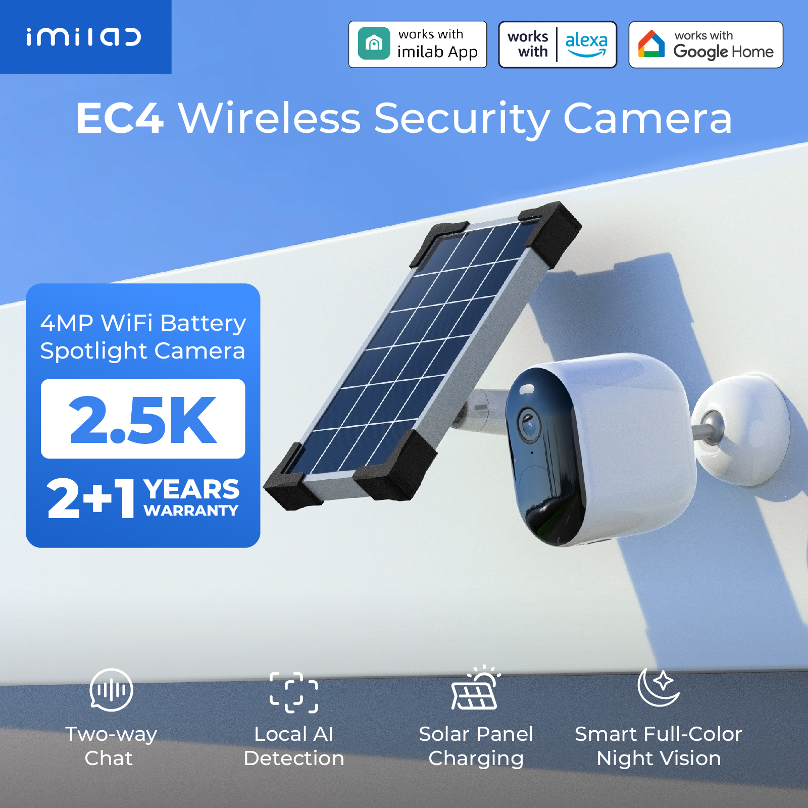 IMILAB EC4 Camera Outdoor Vide – Home Yard Security Cameras recenzja i cena