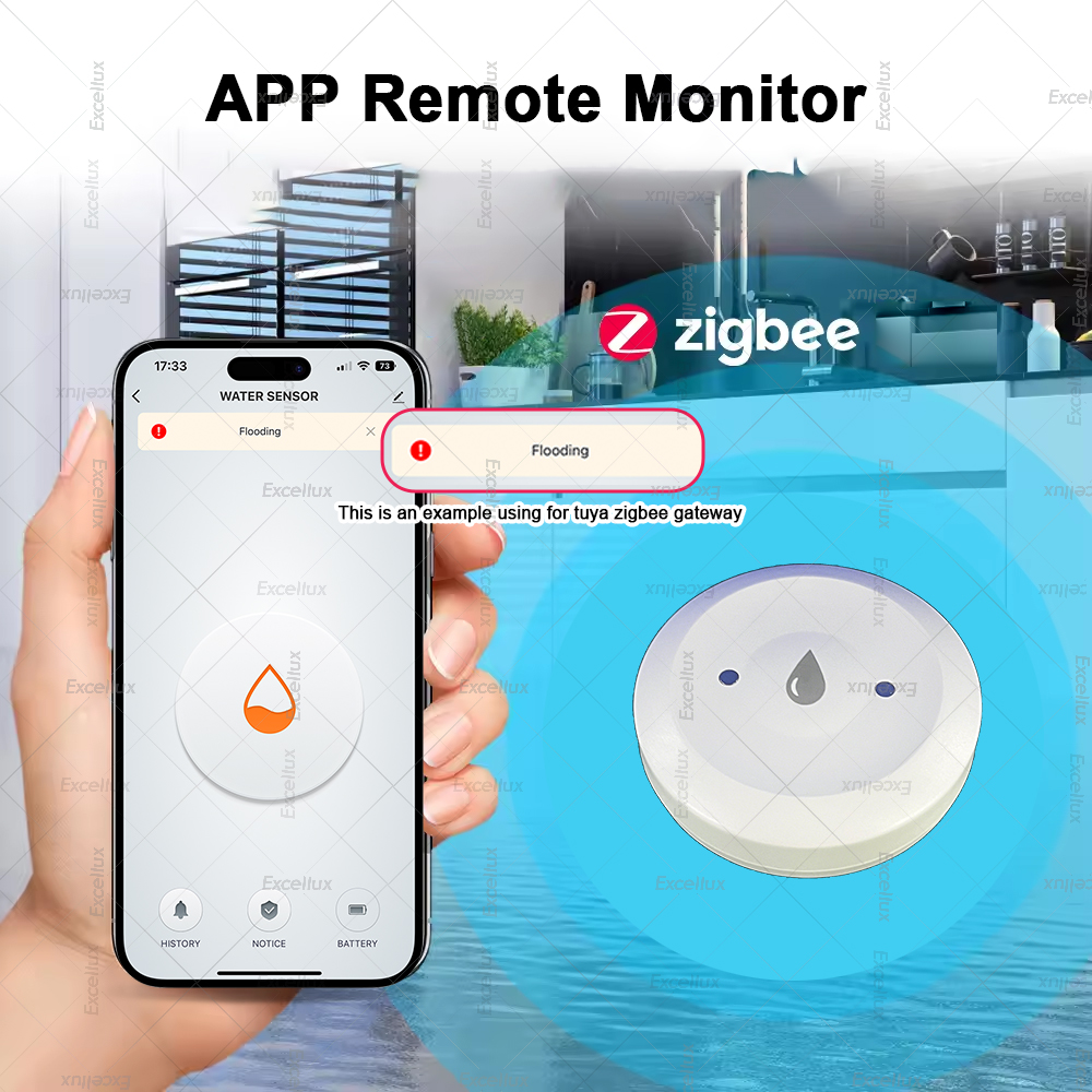 Zigbee Water Detector Leakage  – Home Security And Monitoring recenzja i cena