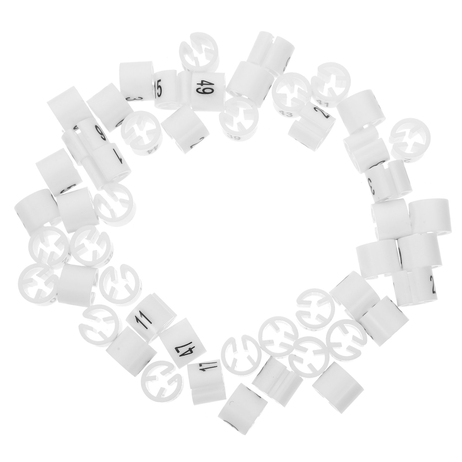 50Pcs Clothes Hanger Size Mark – Home Security Number recenzja i cena