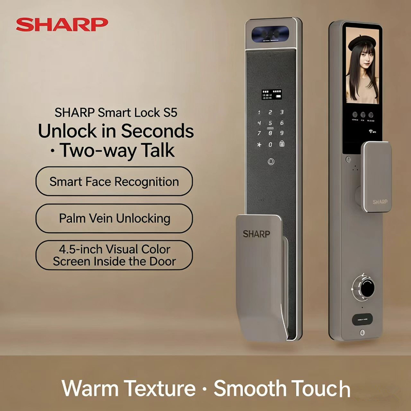 Sharp S5-FV Fully Automatic Sm – Door Lock Smart Keypad recenzja i cena
