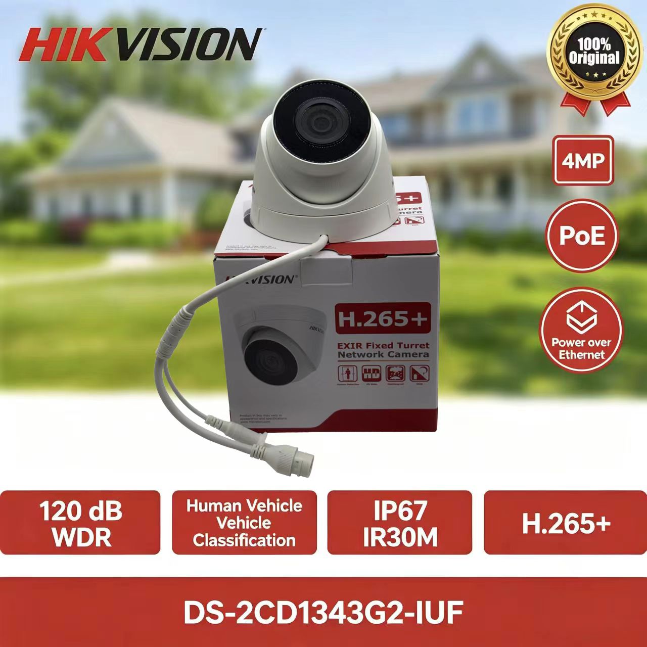 Hikvision DS-2CD1343G2-IUF 4MP – Home Security Hikvision recenzja i cena