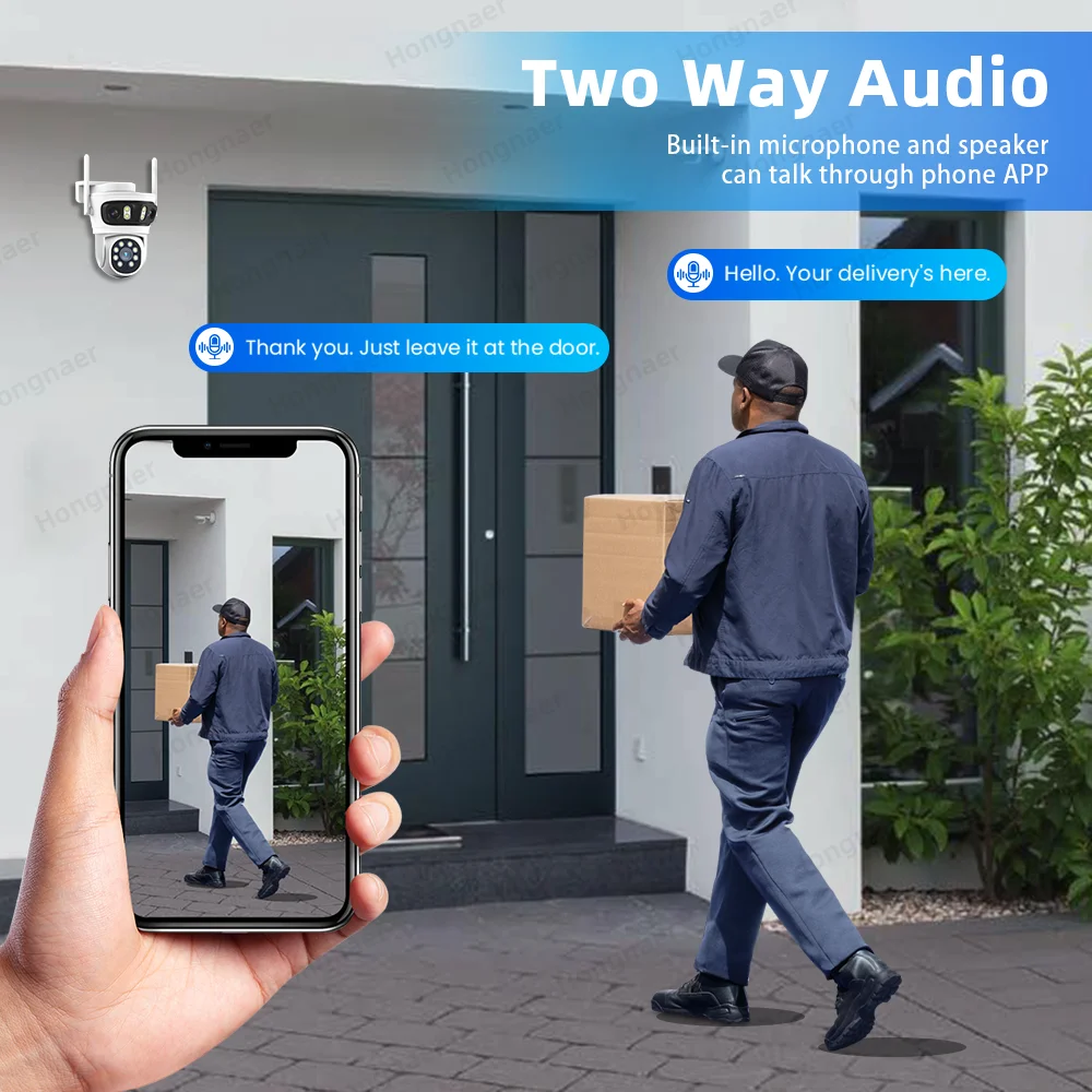 2026 Hongnaer 6MP 4CH 3 Lens 2 – Home Security Wireless Cameras recenzja i cena