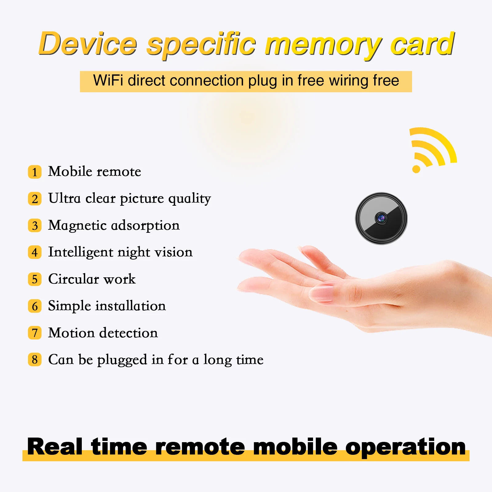 B16  1080P Home Smart Camera,  – Home Security And Monitoring recenzja i cena