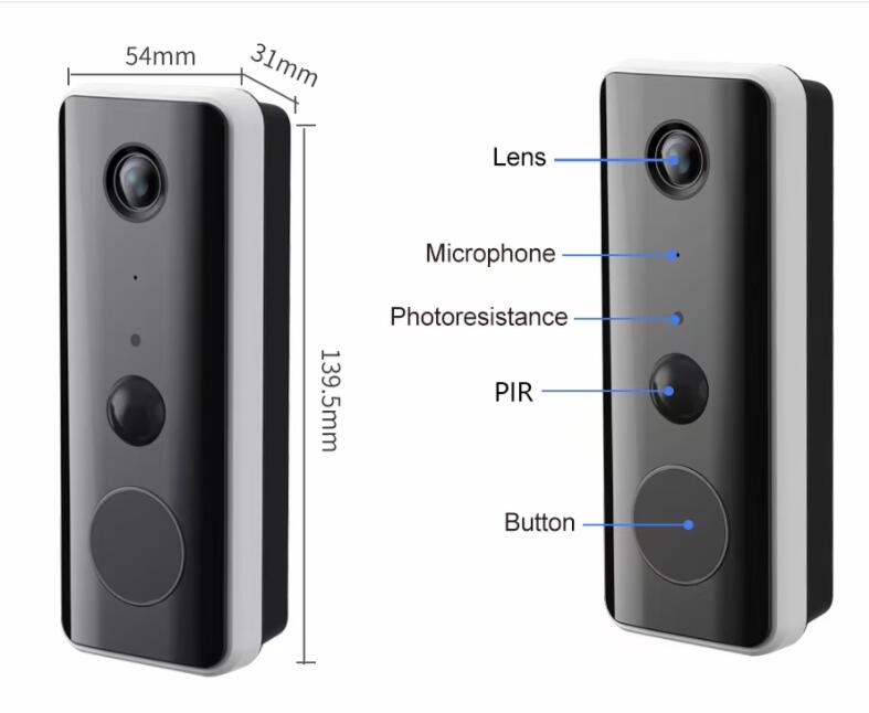 2MP1080P Tuya APP Low Comsunpt – Peephole Camera Viewer recenzja i cena