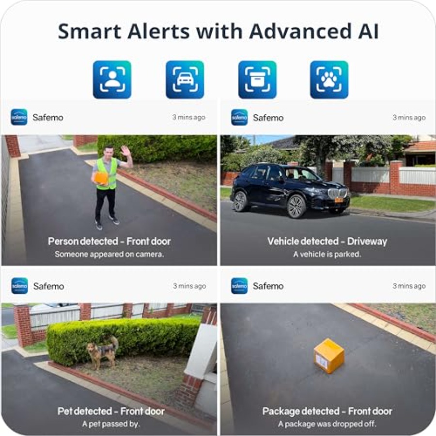 Wireless 4K security cameras f – Home Security No Monthly Fee recenzja i cena