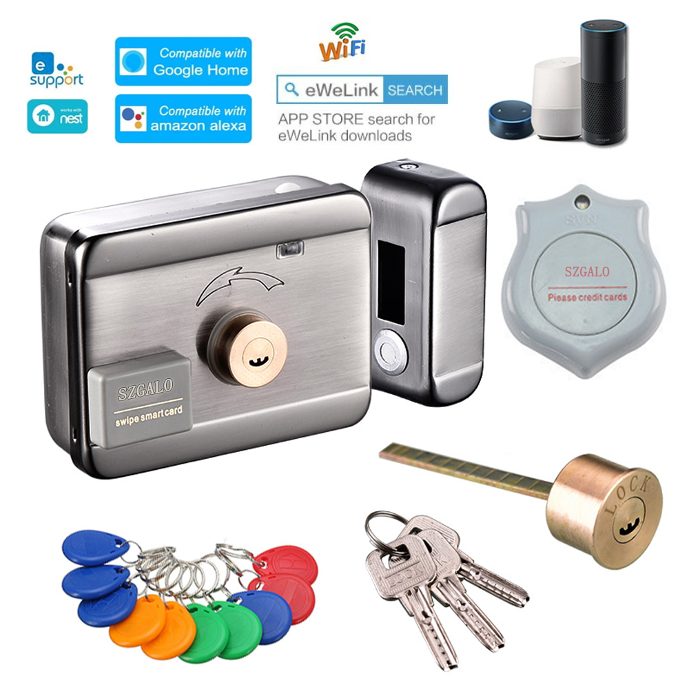 WiFi Control Electric Lock Gat – Home Security Ring System recenzja i cena