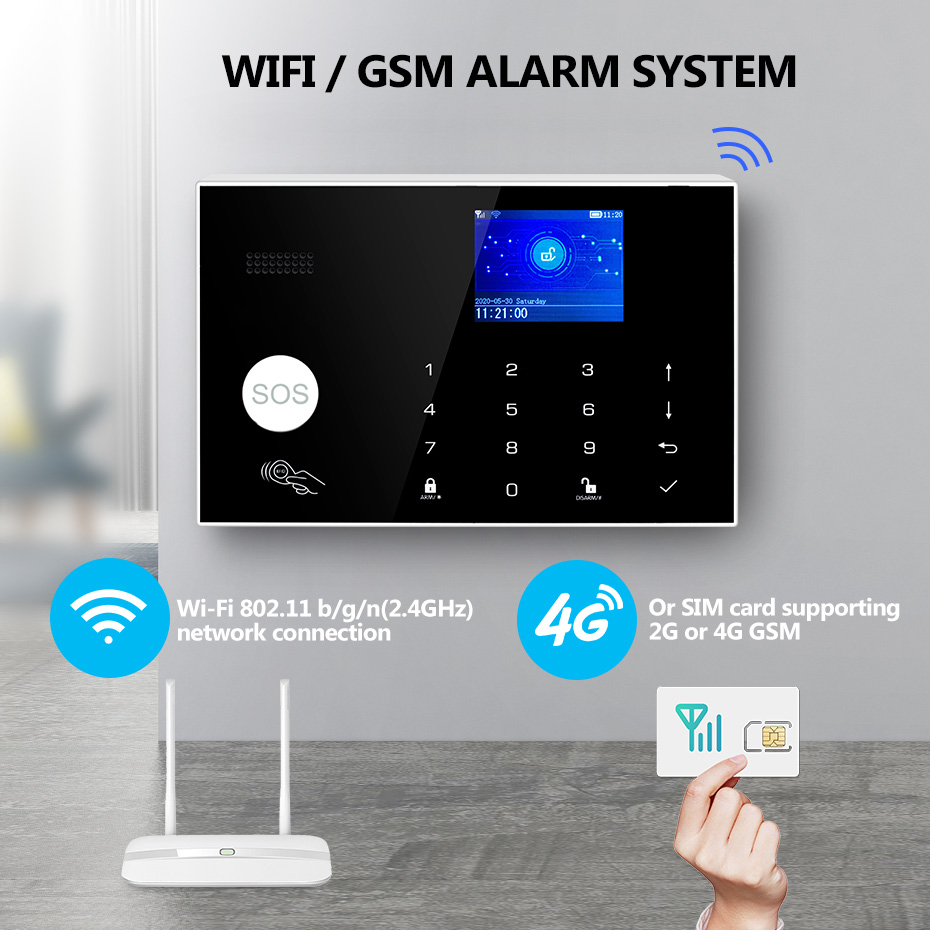 KERUI 4G Alarm with Doorbell R – Home Security Ring System recenzja i cena