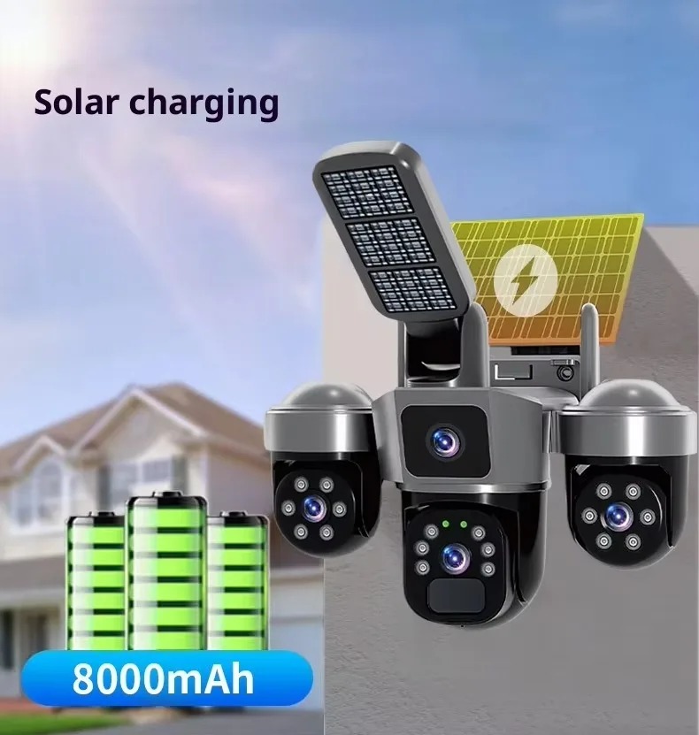 2 in 1 Solar WiFi Security Cam – Home Security Lights Outdoors recenzja i cena