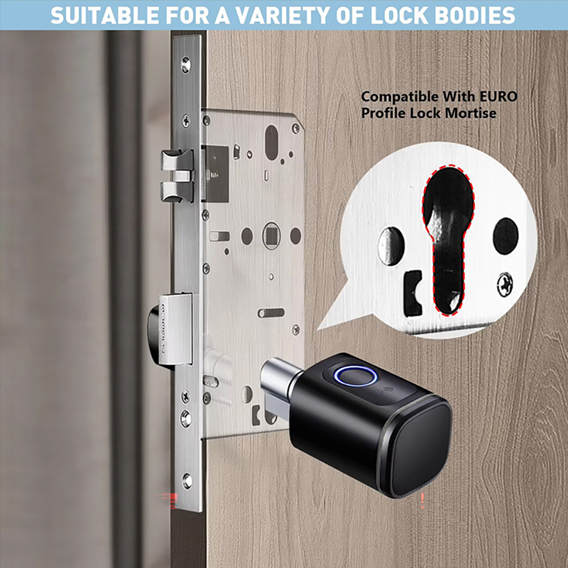 Adjustable 5 Unlock Methods Tu – Door Lock Smart Keypad recenzja i cena