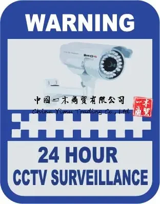 Safurance CCTV Camera Warning  – Home Security Logo recenzja i cena