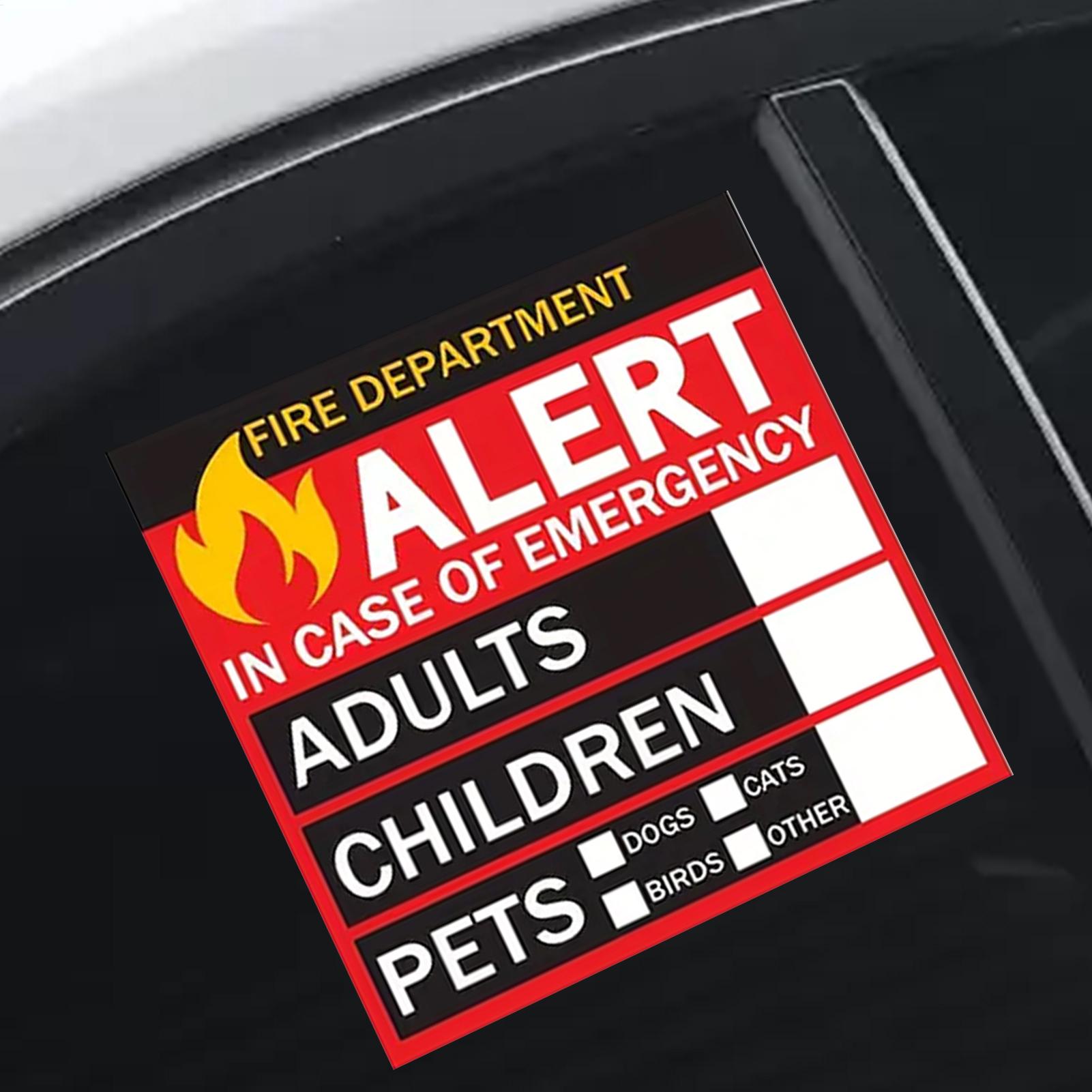 Fire Pet Alert Sticker Rain-Pr – Home Security Department Us recenzja i cena
