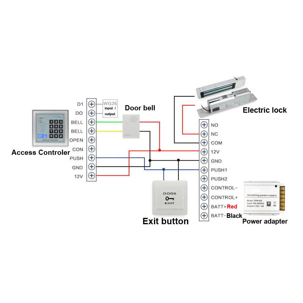 Wired Doorbell DC12V Access Co – Home Security Ring System recenzja i cena