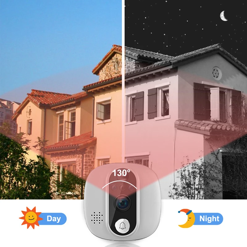 Tuya Video Doorbell 1080P WiFi – Peephole Camera Viewer recenzja i cena